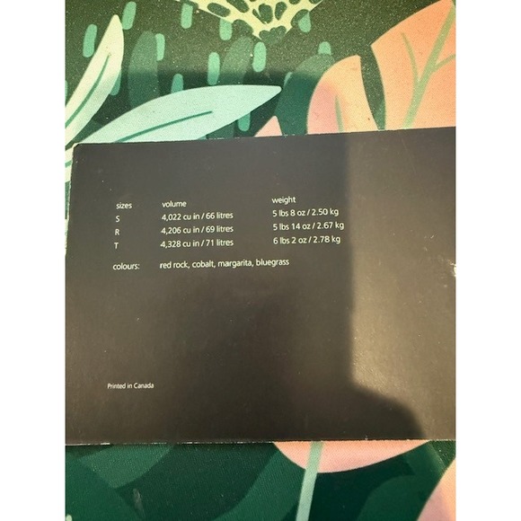 Arc Teryx Bora 65 Red Rock Women's components sz R M Backpack Hiking 69L - Picture 9 of 9